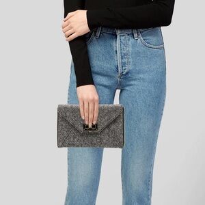 Elegant Gray Clutch
